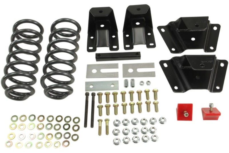 Belltech — Front And Rear Complete Kit W/O Shocks
LOWERING KIT W/O SHOCKS - 904