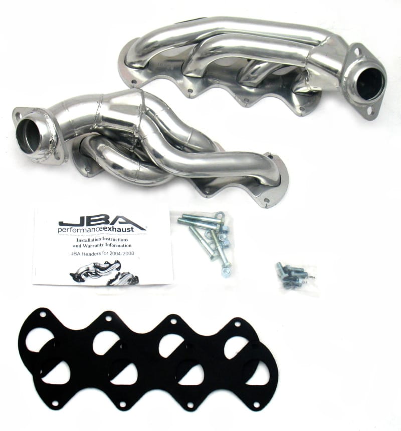 JBA — JBA 04-10 Ford F-150 5.4L 3V 1-5/8in Primary Raw 409SS Cat4Ward Header
Exhaust Header