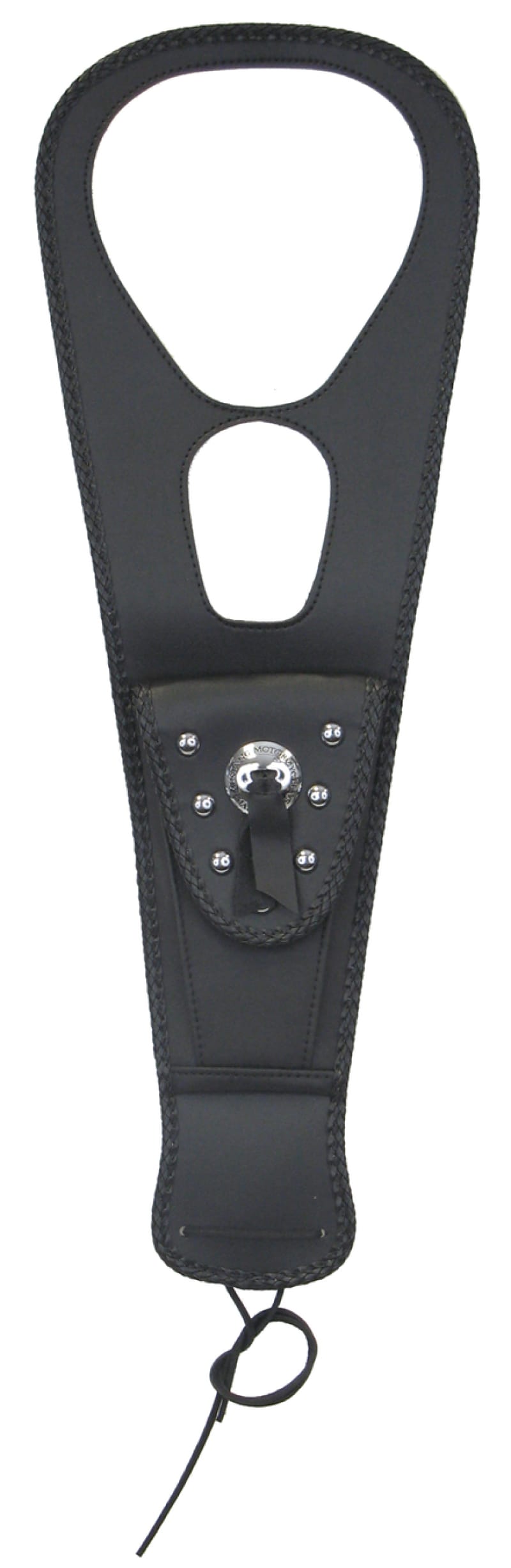 Mustang Motorcycle — Mustang 02-08 Honda VTX1800 Cruiser Tank Bib w/Studs- Black