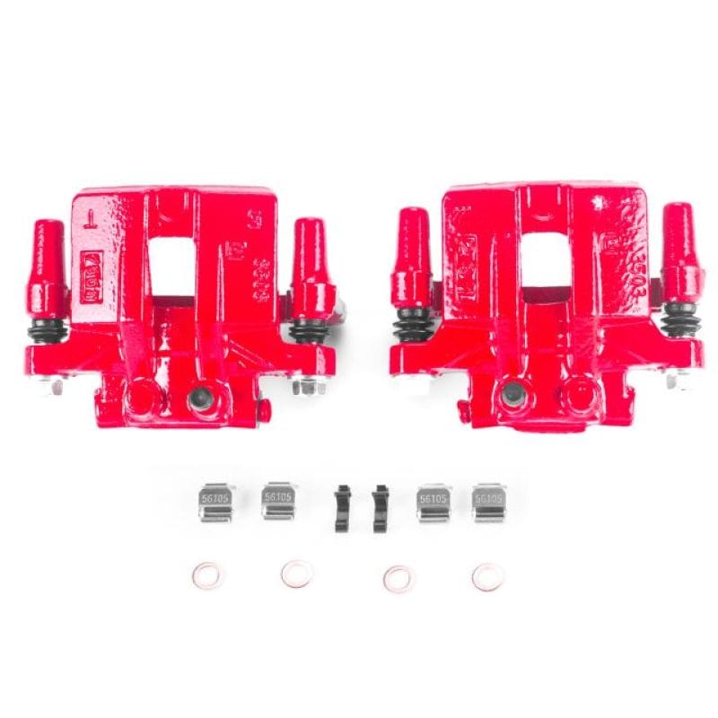 PowerStop — Red Powder Coated Calipers