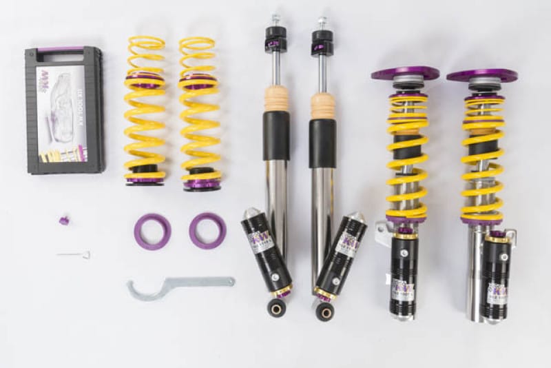 KW — Adjustable Coilovers, Aluminum Top Mounts, Rebound and Low & High Compression
KW V4 CLUBSPORT KIT - 397102AK