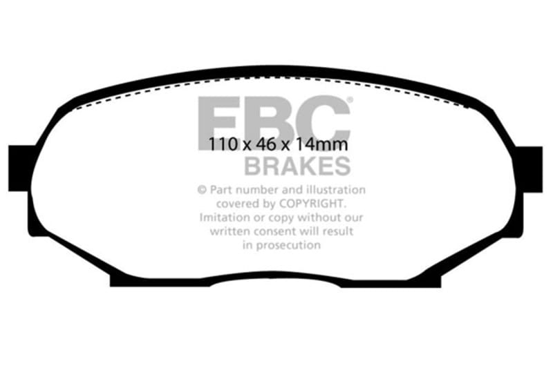 EBC — Yellowstuff Street And Track Brake Pads