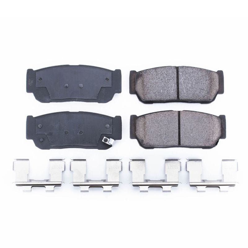 PowerStop — PowerStop - Z17 Low-Dust Ceramic Brake Pads with Hardware