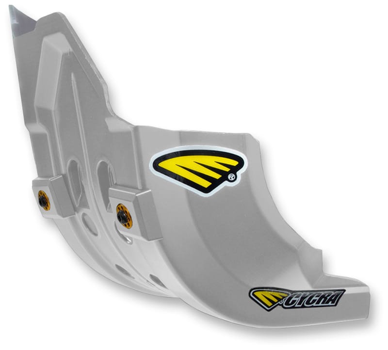 Cycra — Cycra 15-19 Yamaha WR250F Full Armor Skid Plate - Grey