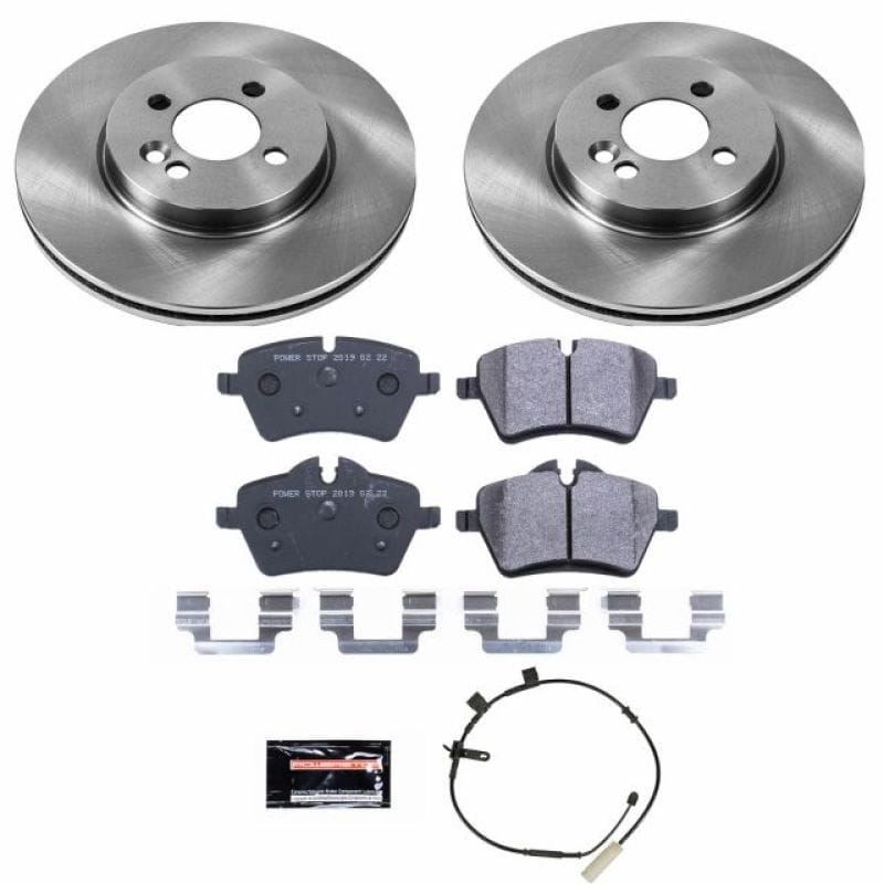 PowerStop — Track Day High-Performance Brake Pad and Rotor Kit