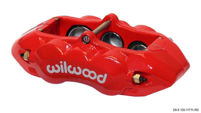 Wilwood — CALIPER,D8-6,1.88/1.38/1.25,1.25 ROTOR R/H,RED