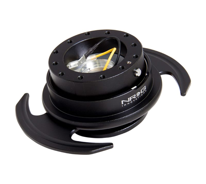 NRG — NRG Quick Release Kit Gen 3.0 - Black Body / Black Ring w/Handles
