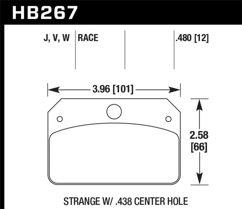 Hawk Performance — DTC-50 Disc Brake Pad