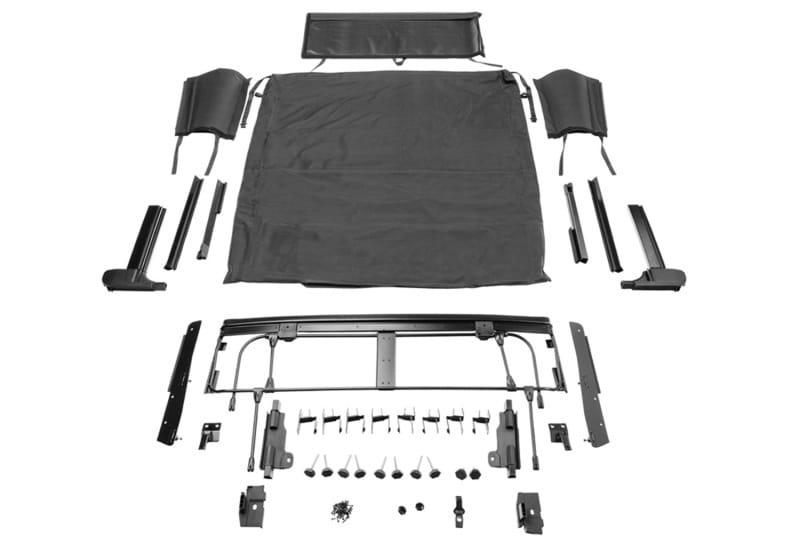 Rampage — TrailView Fastback with Fold-back Sunroof
Trailview Frameless Soft Top