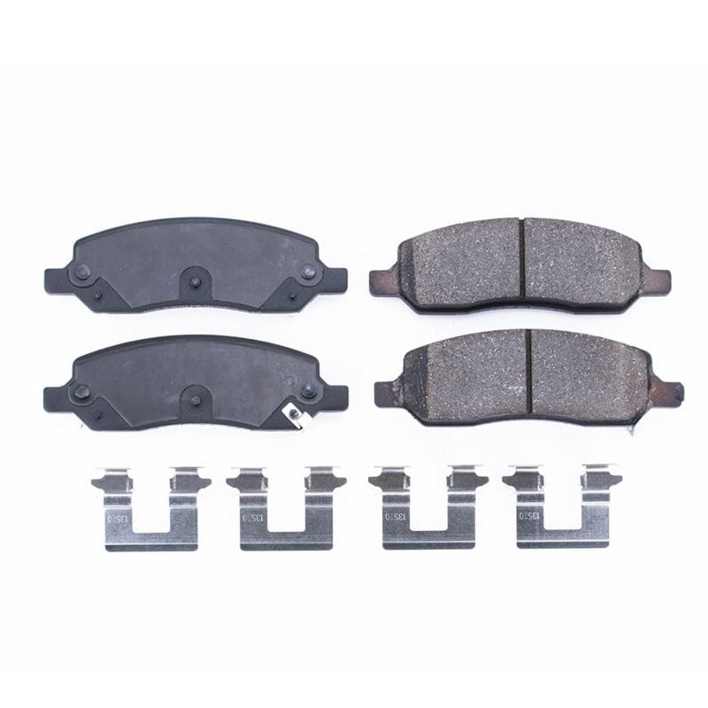 PowerStop — PowerStop - Z17 Low-Dust Ceramic Brake Pads with Hardware