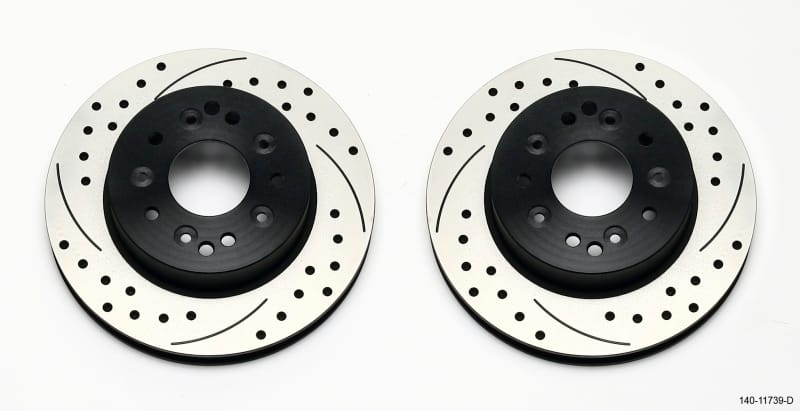 Wilwood — KIT,ROTOR,REAR,C2/3 VETTE,OE 1PC REPLACEMENT,PERF DRILL