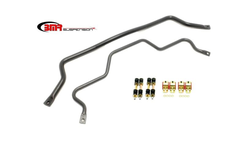 BMR Suspension — Sway Bar Kit With Bushings, Front (SB001) And Rear (SB003)