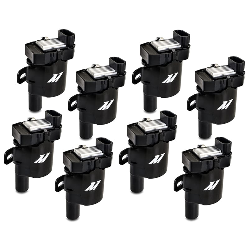 Mishimoto — Ignition Coil, Heatsink, Set of 8, fits GM L-Series Truck Engines 1999-2007