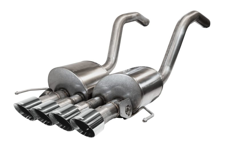 CORSA Performance — 2.75in. Axle-Back w Dual Mode NPP; Dual Rear Exit with Quad 4.5in. Polished Pro-