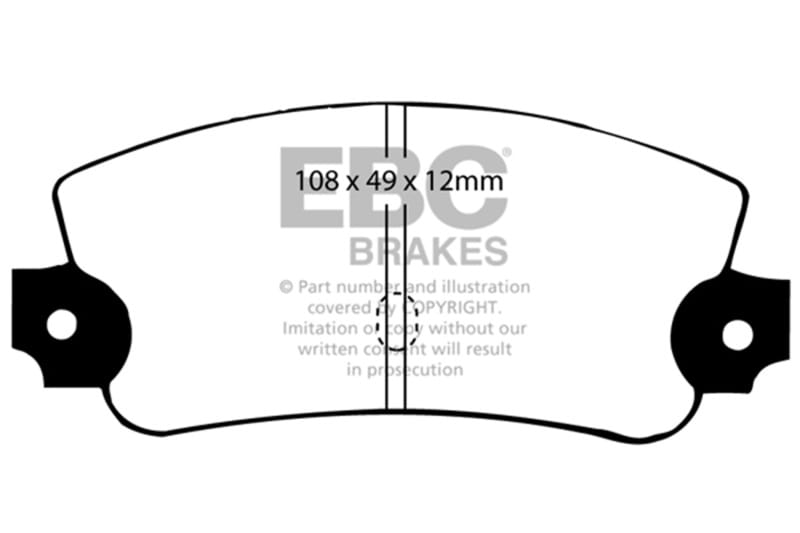 EBC — Greenstuff 2000 Series Sport Brake Pads