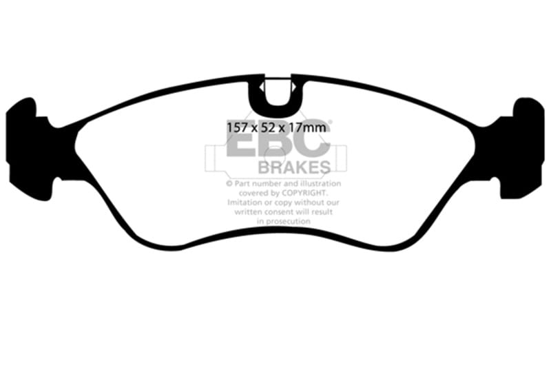 EBC — Ultimax OEM Replacement Brake Pads