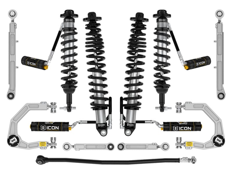 ICON — 21-23 BRONCO NON-SASQ 3-4" LIFT STAGE 7 SUSPENSION SYSTEM CDCV BILLET HEAVY RATE