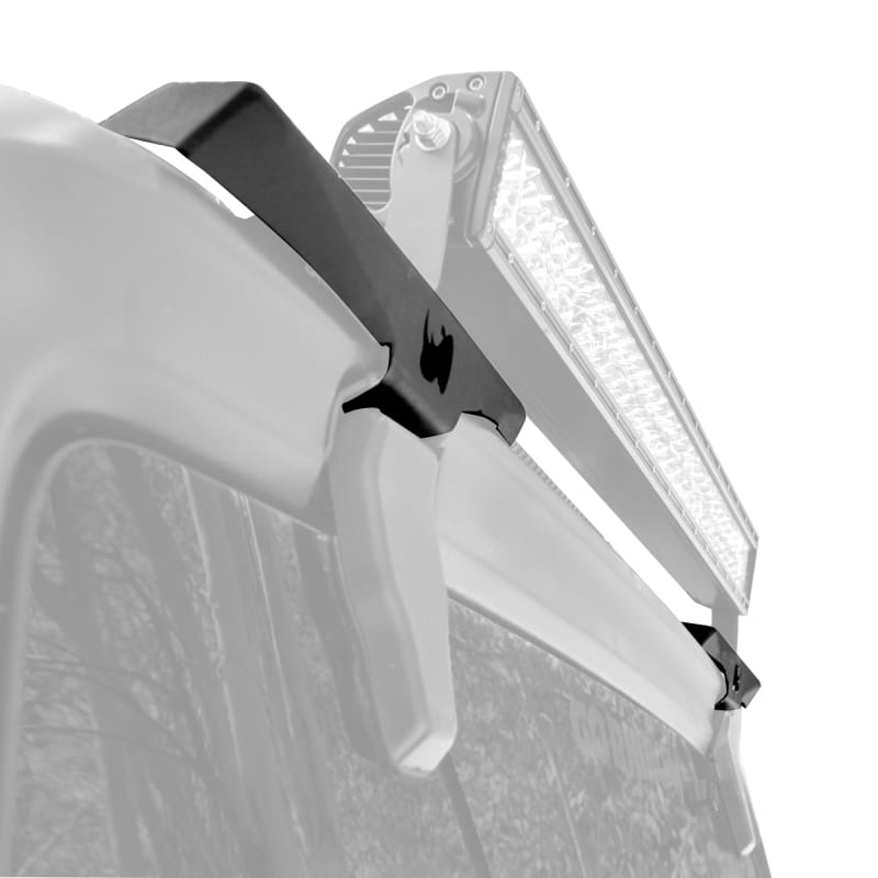 Go Rhino — Go Rhino 18-20 Jeep Wrangler JL/JLU Light Mount - up to 30in LED
Hard Top Rear Mount