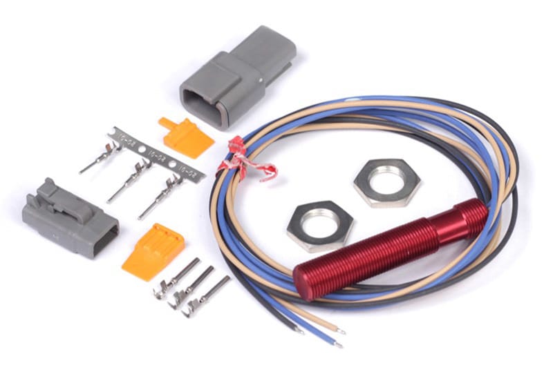 Haltech — Red Single Channel Hall Effect Sensor M12x1.0