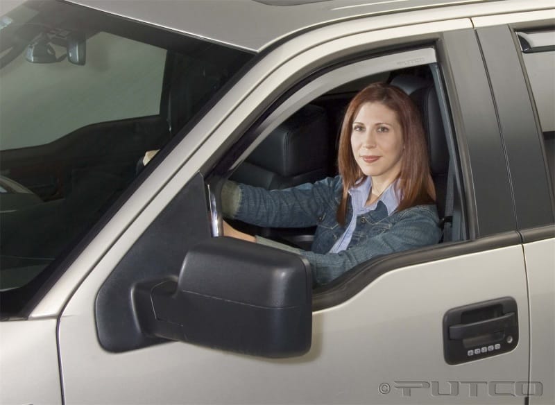 Putco — Element Tinted Window Visor In Channel