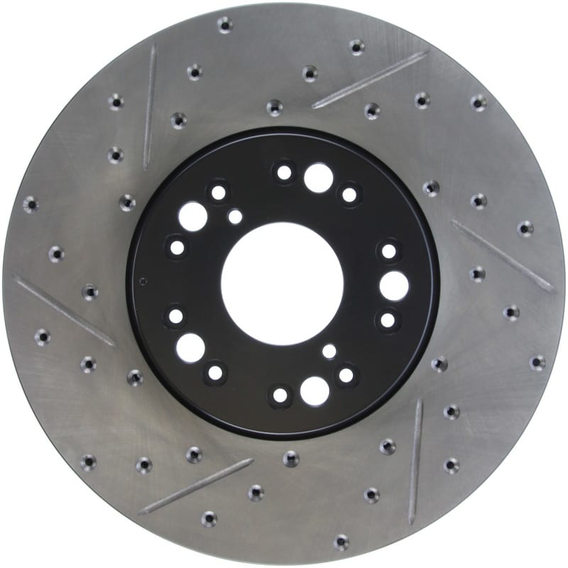 Stoptech — StopTech Sport Drilled & Slotted Brake Rotor; Front Right
StopTech Sport Drilled/Slotted Brake Rotor; Front Right