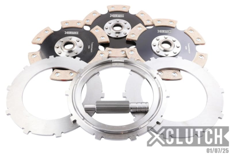 XCLUTCH — Clutch Kit Service Pack; 9" Triple Solid Ceramic Clutch Discs