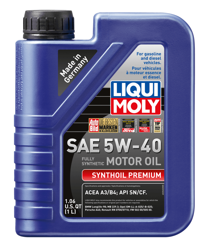 LIQUI MOLY — Synthoil Premium SAE 5W-40