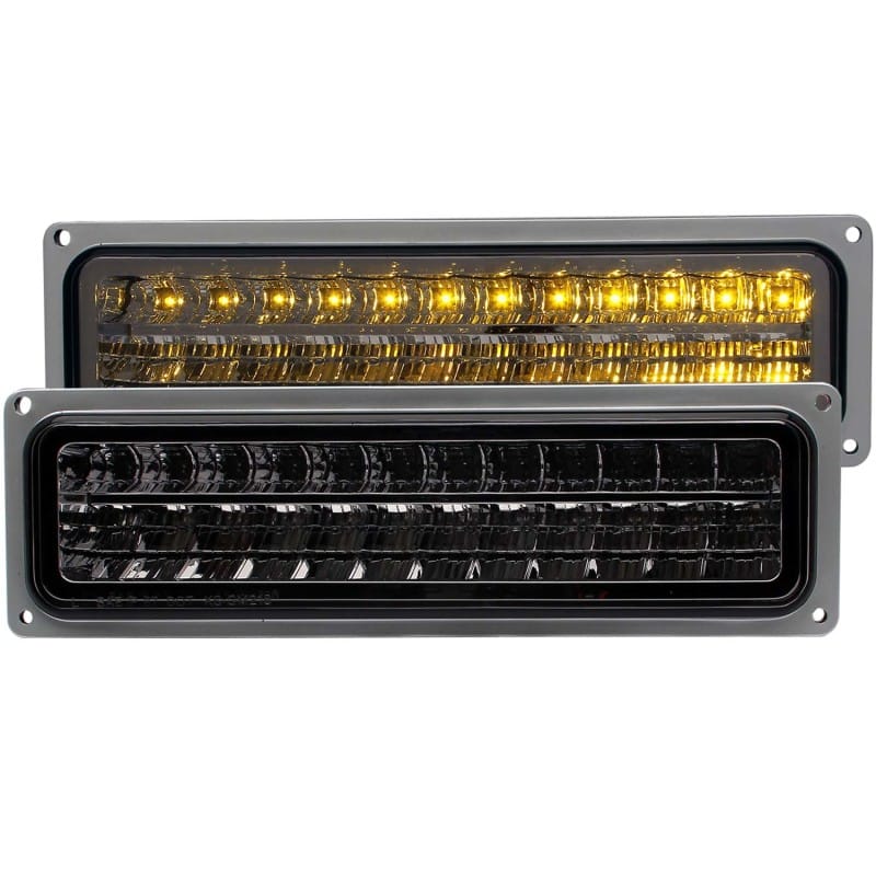 ANZO — ANZO 1988-1998 Chevrolet C1500 LED Parking Lights Smoke
PrkngLghtAssembly
