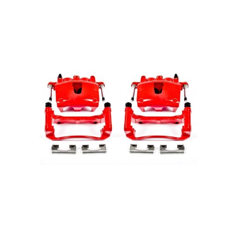 PowerStop — Red Powder Coated Calipers
