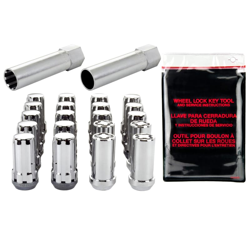 McGard — Tuner Style Cone Seat Wheel Installation Kit-Chrome