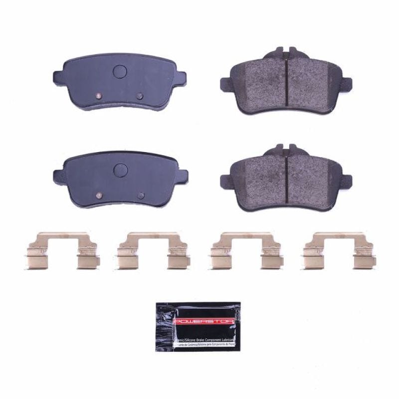 PowerStop — PowerStop - Z23 Daily Driver Carbon-Fiber Ceramic Brake Pads with Hardware Kit