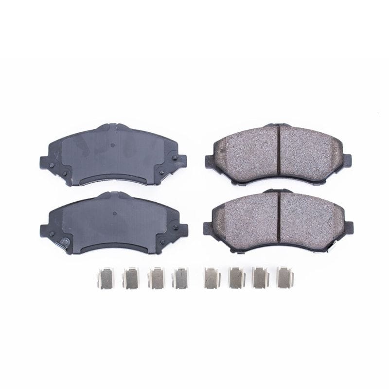 PowerStop — PowerStop - Z17 Low-Dust Ceramic Brake Pads with Hardware