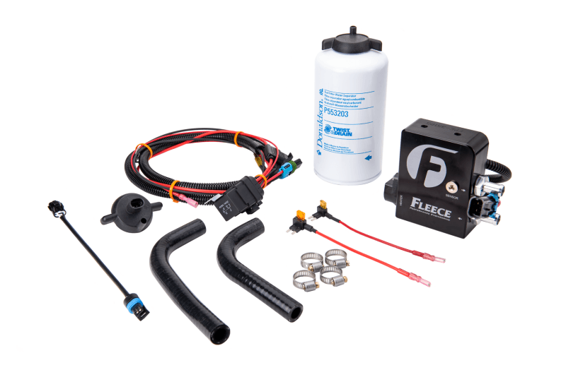 Fleece Performance — Auxiliary Heated Fuel Filter Kit for 2011-2016 LML Duramax