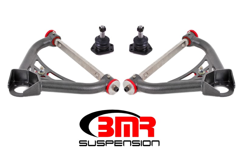 BMR Suspension — A-arms, Upper, DOM, Non-adjustable, Polyurethane Bushings
