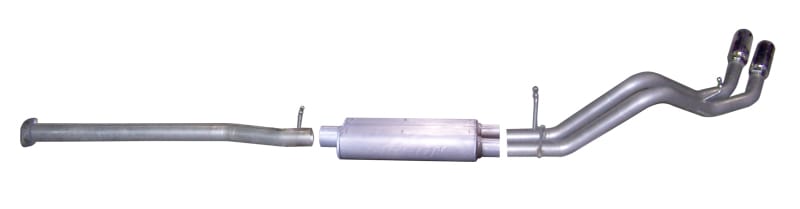 Gibson — Gibson 07-09 Chevrolet Silverado 1500 LT 6.0L 2.25in Cat-Back Dual Sport Exhaust - Aluminized
Truck/Suv