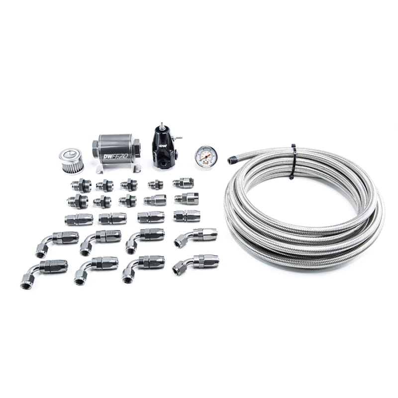 DeatschWerks — DW400 Pump Module Return Plumbing Kit SS CPE for 2001-15 Honda Civic