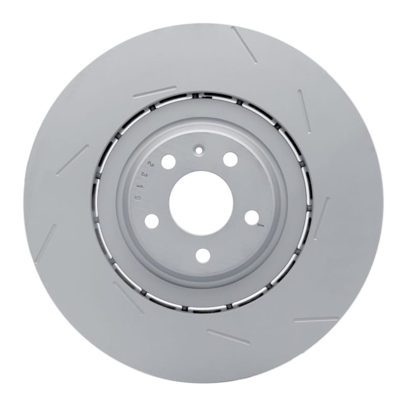 DFC — DFC 17-18 Porsche Macan Right Front Slotted Hi-Carbon Alloy Geomet Coated Rotor