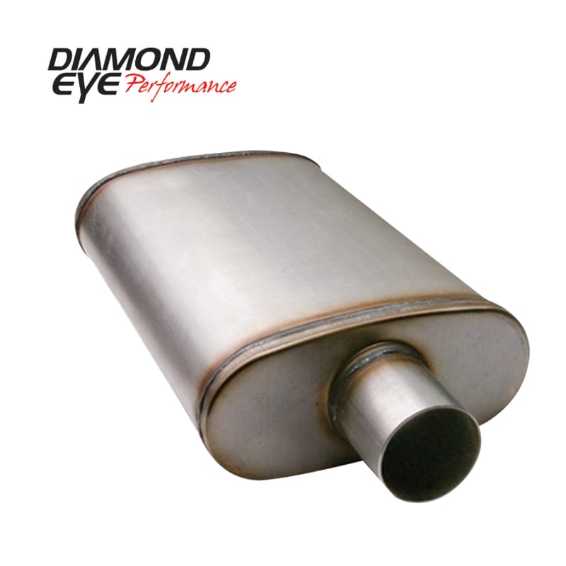 Diamond Eye Performance — PERFORMANCE DIESEL EXHAUST PART-3.5in. 409 STAINLESS STEEL PERFORMANCE PERFORATE