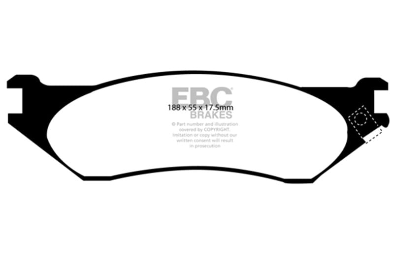 EBC — Truck/SUV Extra Duty Brake Pads