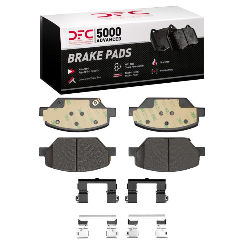DFC — DFC 5000 Advanced Pads - Ceramic and Hardware Kit