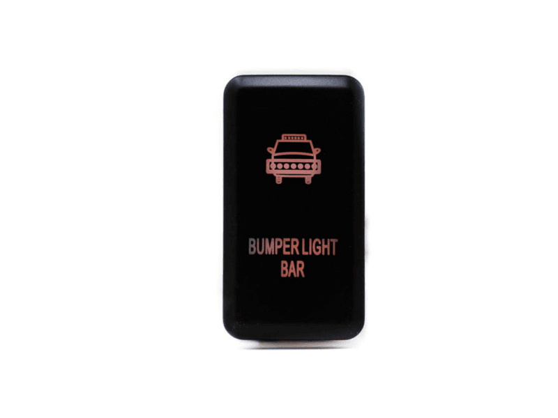 Cali Raised LED — Cali Raised Tall Style Toyota Oem Style Bumper Light Bar Switch - Amber