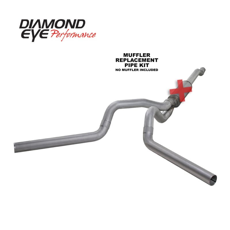 Diamond Eye Performance — 2003-2007 FORD 6.0L POWERSTROKE F250/F350 (ALL CAB AND BED LENGTHS) 4in. ALUMINI