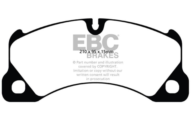 EBC — Redstuff Ceramic Low Dust Brake Pads