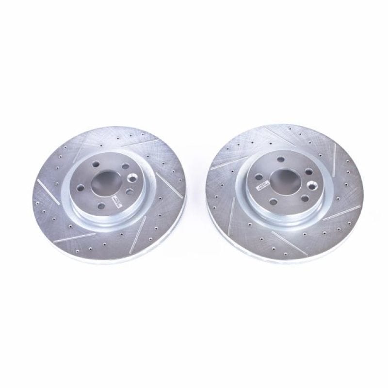 PowerStop — PowerStop Evolution Performance Drilled, Slotted & Plated Brake Rotor Pair
