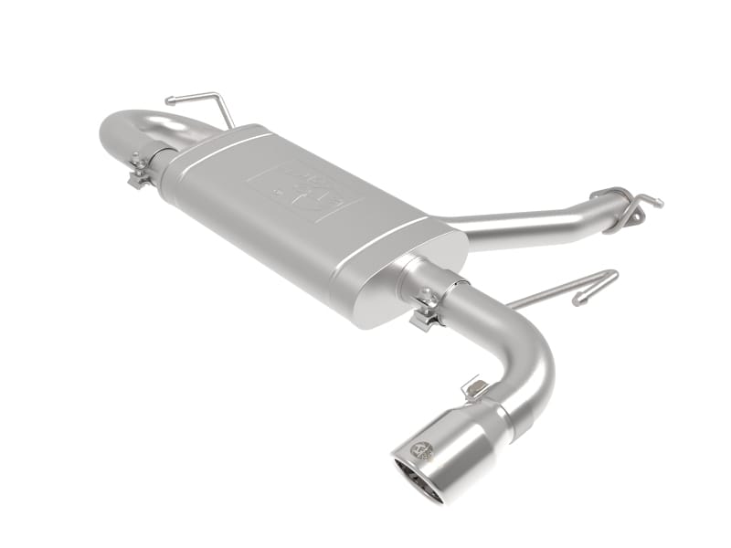aFe — Takeda 2-1/2 IN 304 Stainless Steel Axle-Back Exhaust System w/ Polished Tips