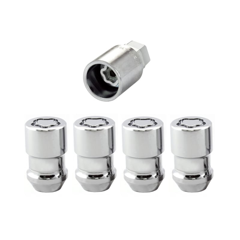 McGard — Cone Seat Exposed Style Wheel Locks-Chrome