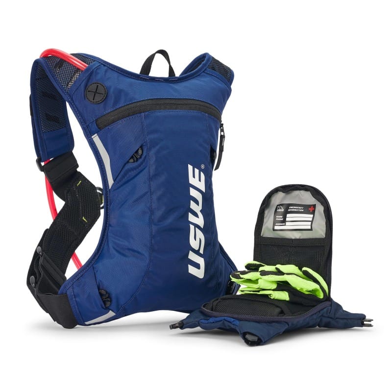 USWE — USWE Moto Hydro Hydration Pack 3L - Factory Blue