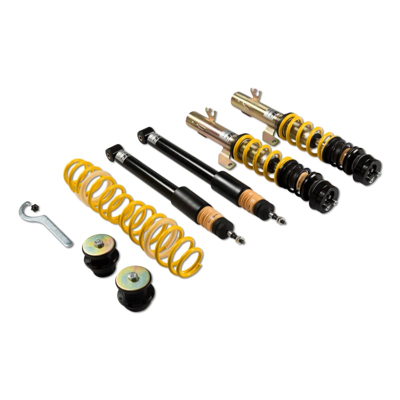ST Suspensions — Height Adjustable Coilovers with Aluminum Top Mounts and Adjustable Damping
