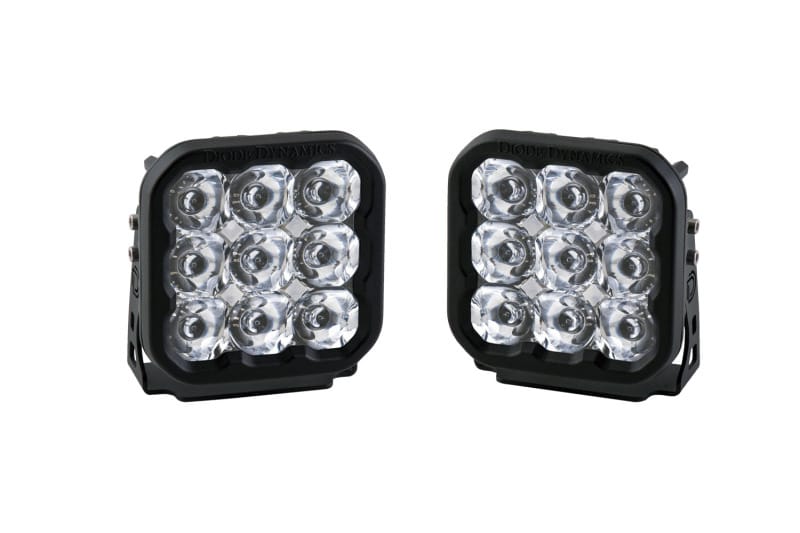 Diode Dynamics — Pod light featuring advanced TIR optics for high efficiency and focus.
