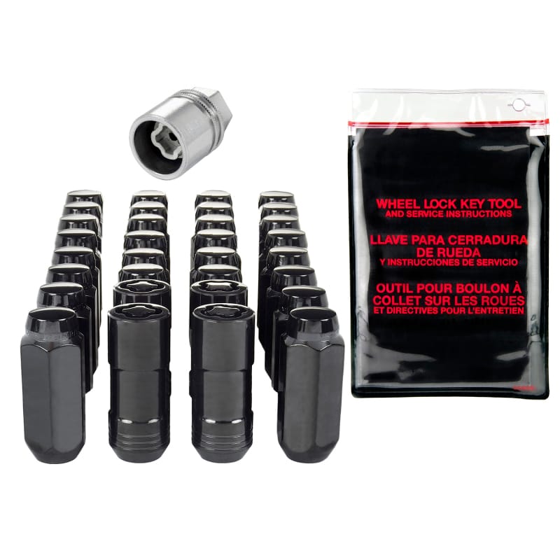 McGard — Cone Seat Exposed Style Wheel Installation Kit-Black
